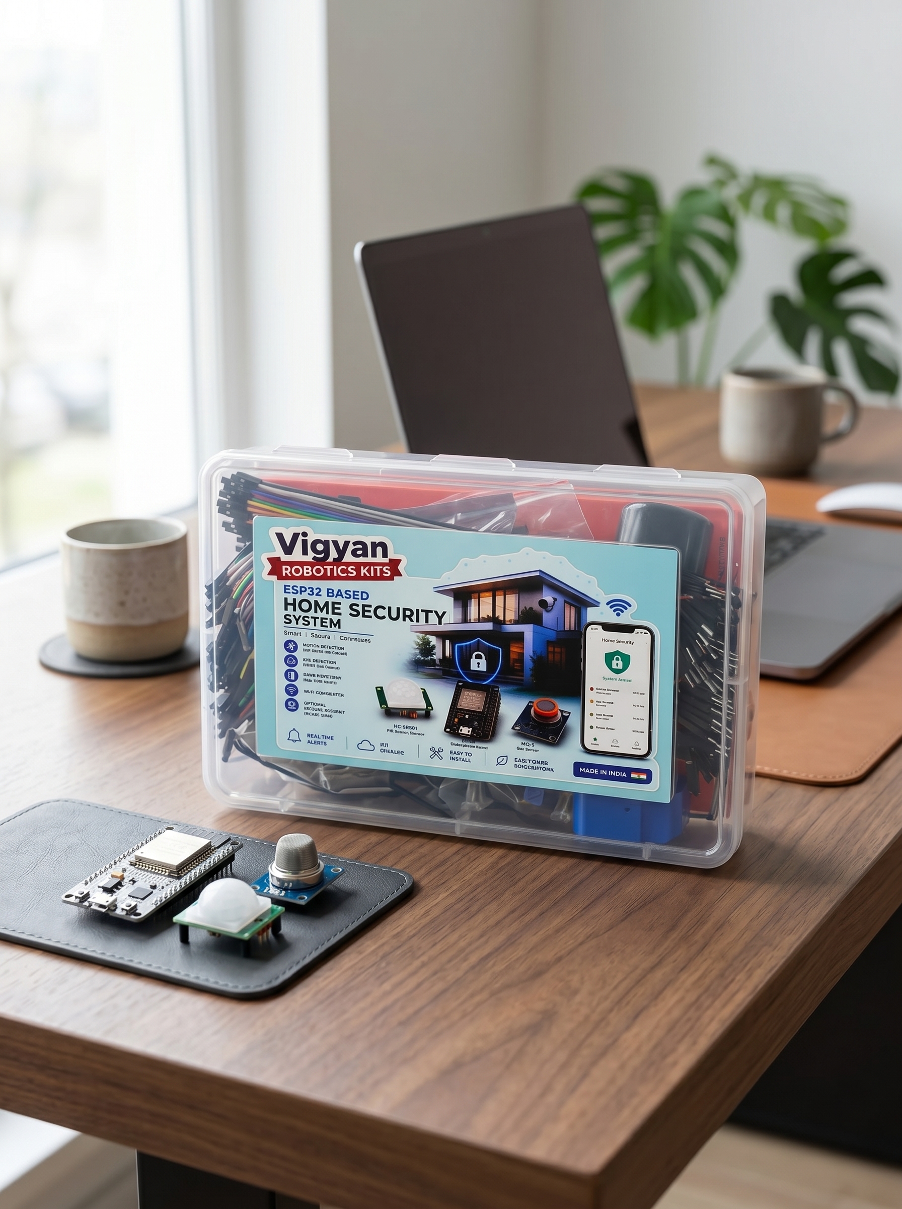 WiFi Based Home Security System Kit