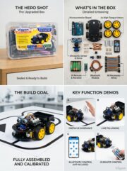 Multifunctional 5-in-1 DIY Robotics Kit - Image 3