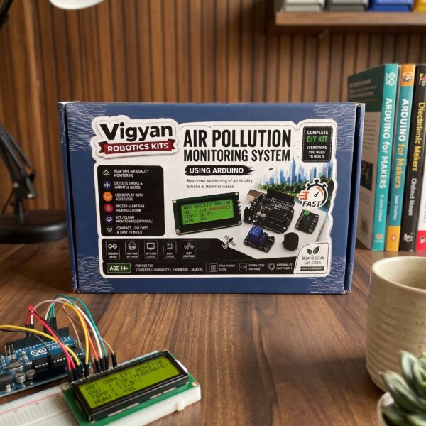 Air Pollution Monitoring System Using UNO