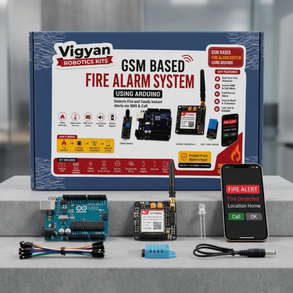 GSM Based Firm Alarm System DIY Kit