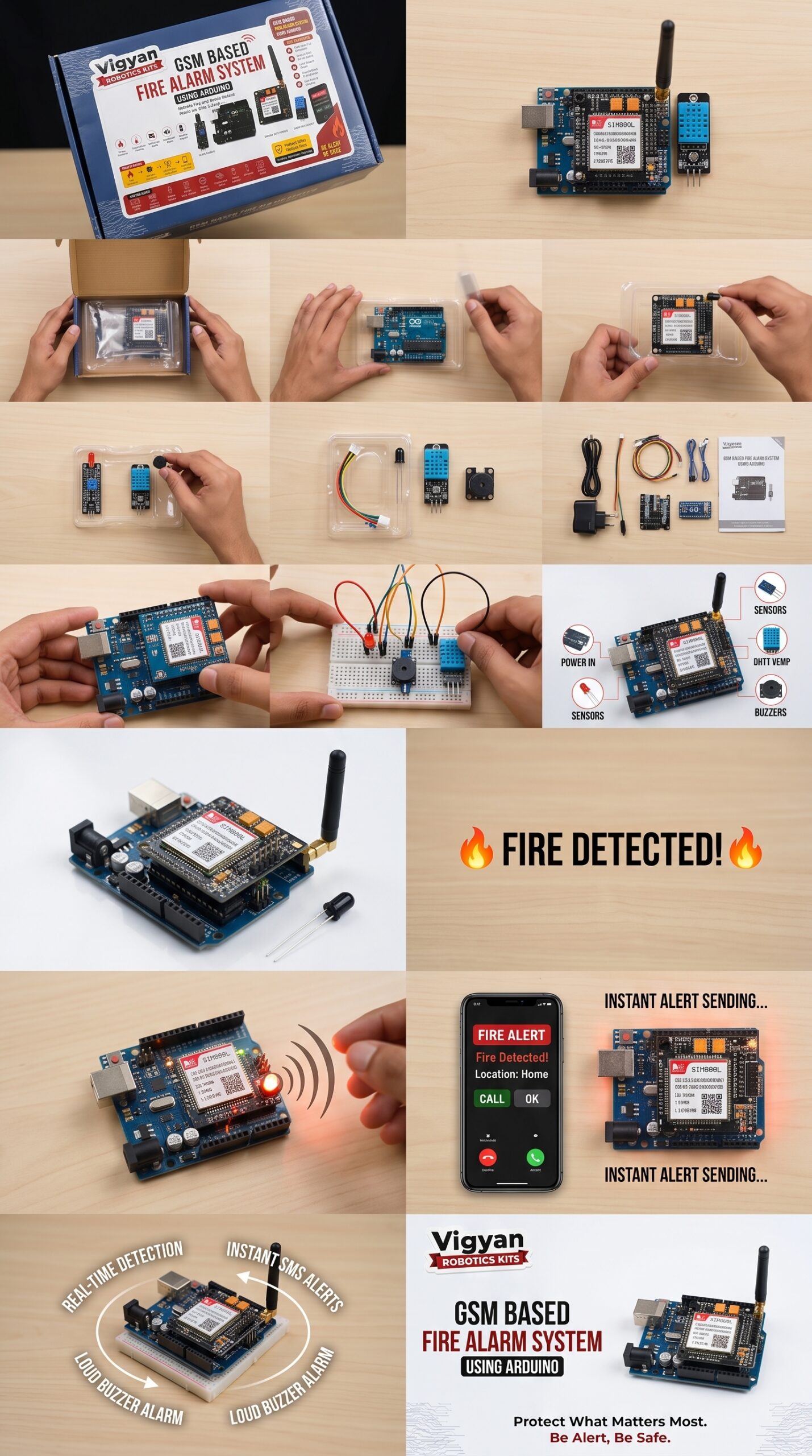 GSM Based Firm Alarm System DIY Kit - Image 3
