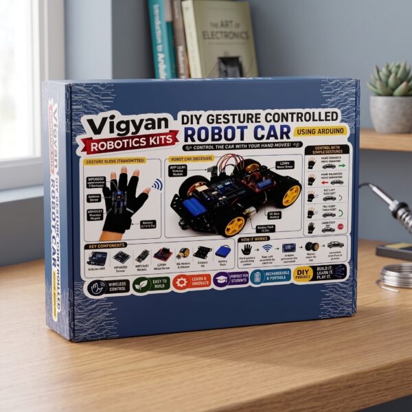 DIY Gesture Controlled Robot Car Kit